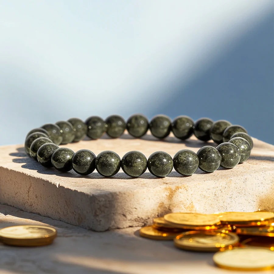 Natural Golden pyrite stone Bracelet